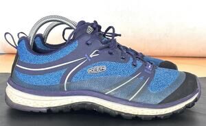 Keen 10165711 Trail Hiking Shoe Wmn 9 Blue Prpl Athletic Outdoor Walkin Sneaker